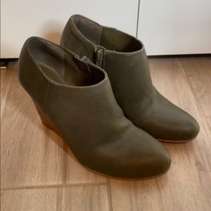 Nine West Wedge Booties
